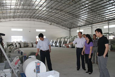 田陽縣政協(xié)領(lǐng)導(dǎo)深入委員企業(yè)開展調(diào)研視察，助力市場發(fā)展